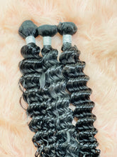 Load image into Gallery viewer, 9A Grade Brazilian Human Hair Deep Wave  100% Unprocessed Virgin Brazilian
